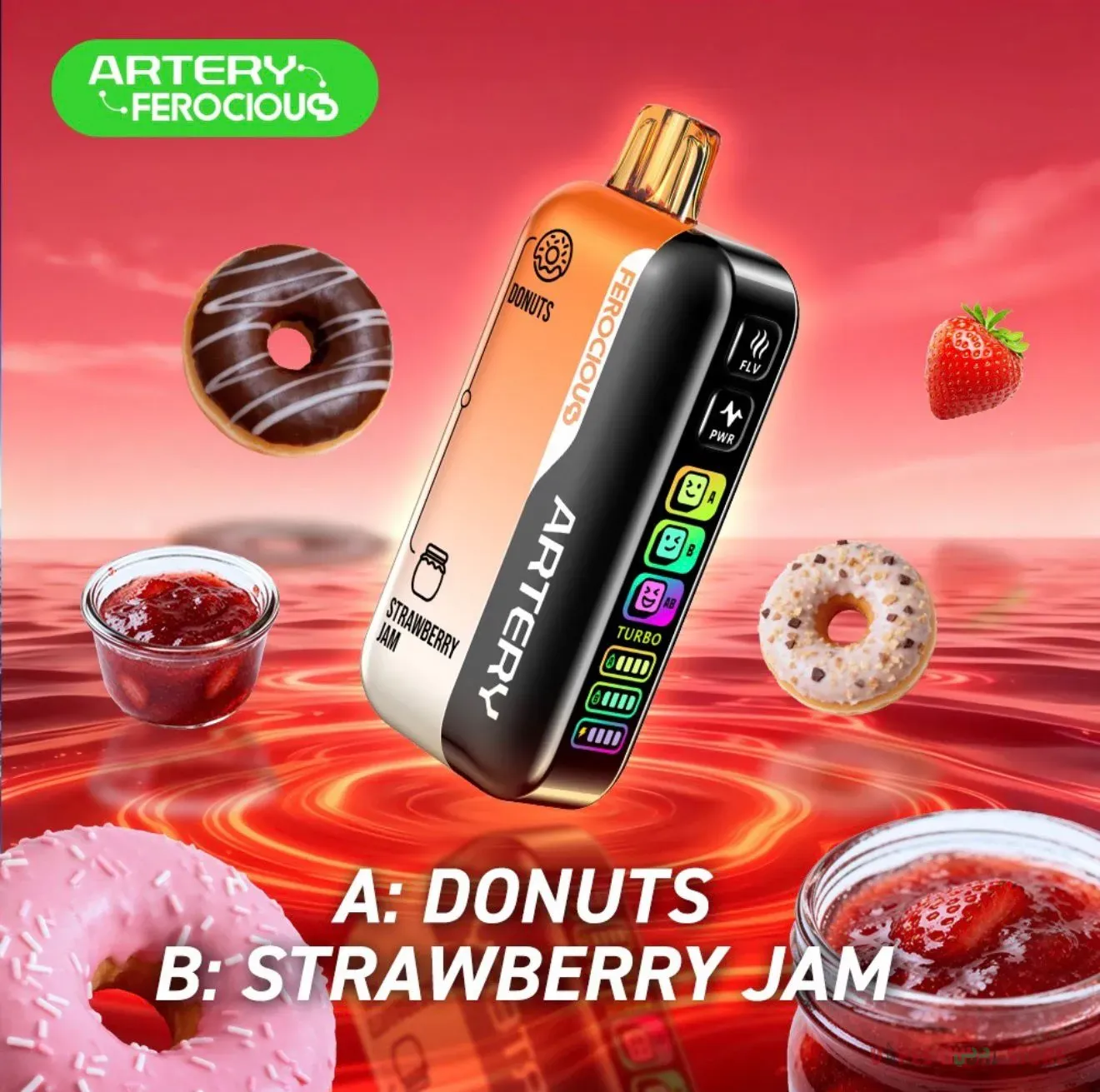 Artery Ferocious 60k Puffs 30mg Disposable Vape in UAE - Image 6