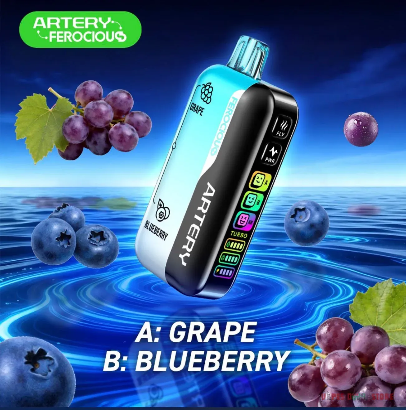 Artery Ferocious 60k Puffs 30mg Disposable Vape in UAE - Image 7