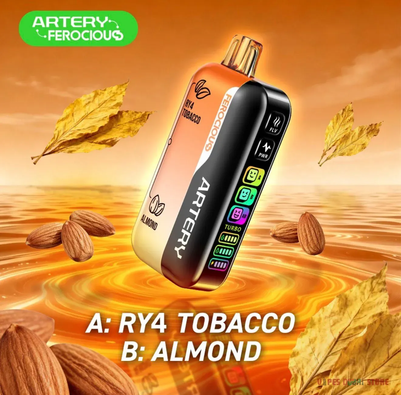 Artery Ferocious 60k Puffs 30mg Disposable Vape in UAE - Image 5