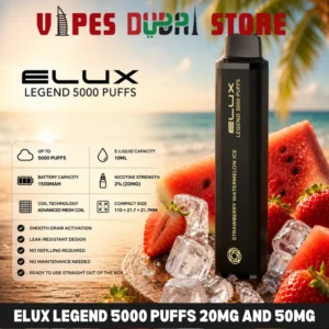 Elux legend 5000 puffs 20MG and 50mg nicotine