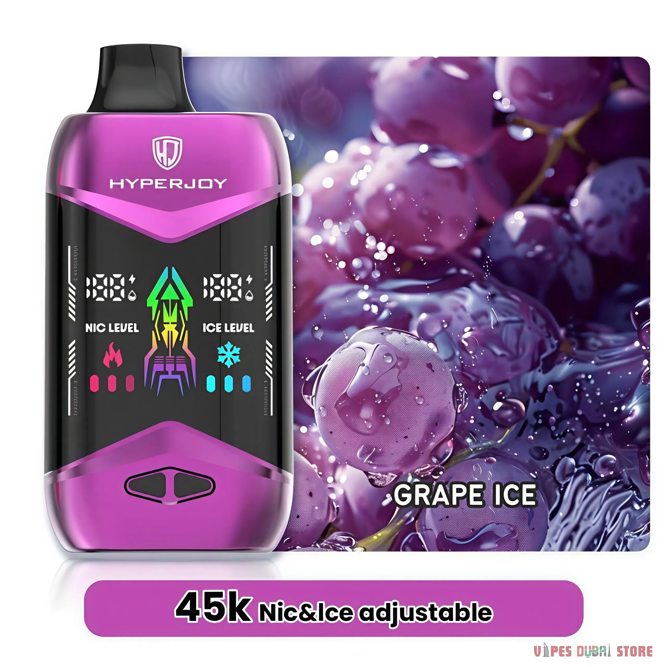 Hyperjoy 45000 Puffs Disposable Vape 50 MG In UAE - Image 9