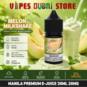 Manila premium E-juice 30ml 20mg