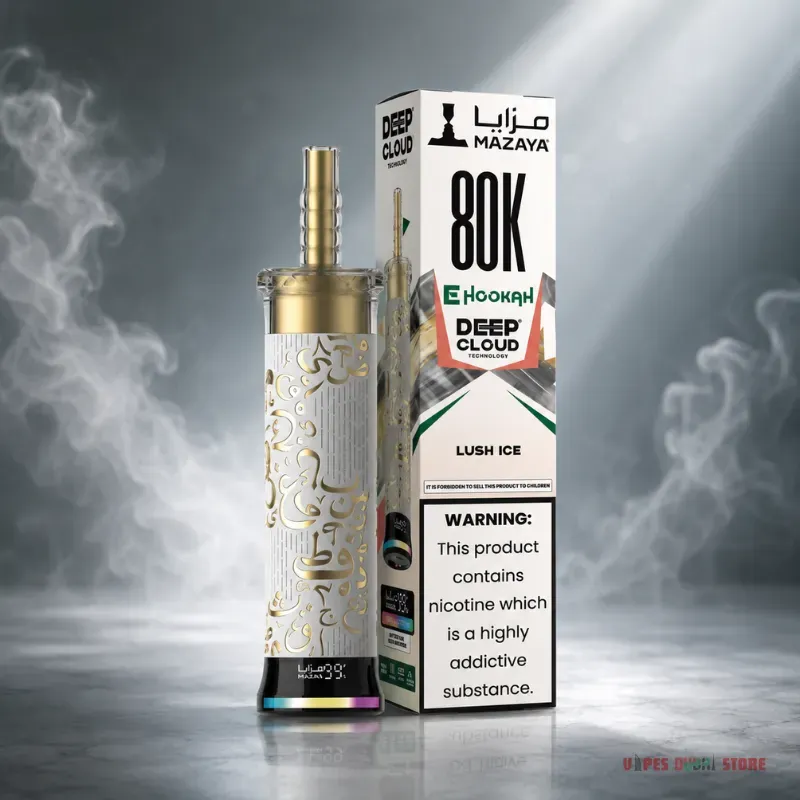 Mazaya Ehookah Deep Cloud Shisha 80K Puffs 
