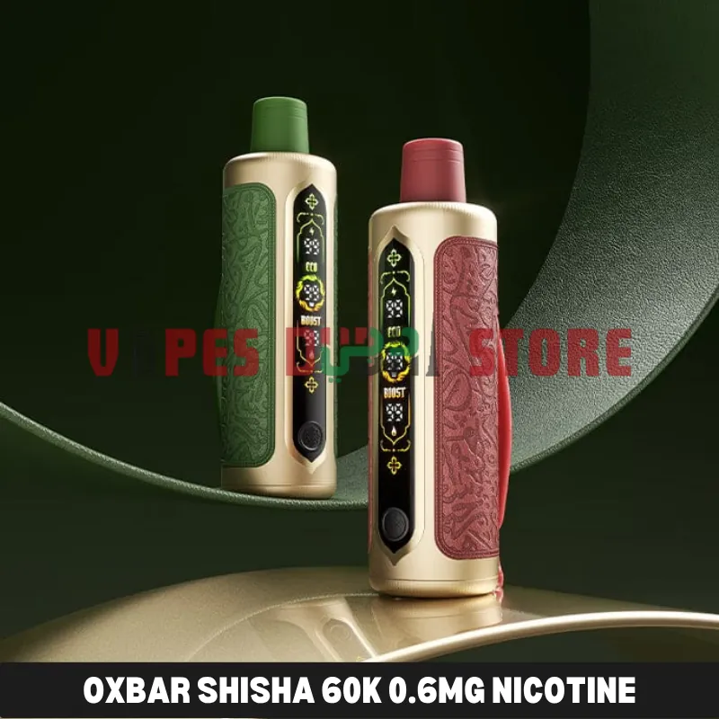 Oxbar shisha 60k 0.6mg nicotine