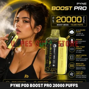 PYNE POD Boost Pro 20000 Puffs 20MG Disposable Vape in Dubai