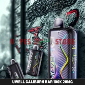 Uwell Caliburn Bar 100k 20mg Up To 100000 Puffs Disposable Vape in the UAE