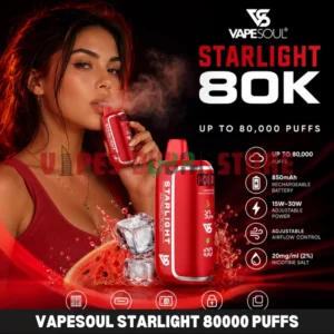 VapeSoul Starlight 80000 Puffs Disposable Vape