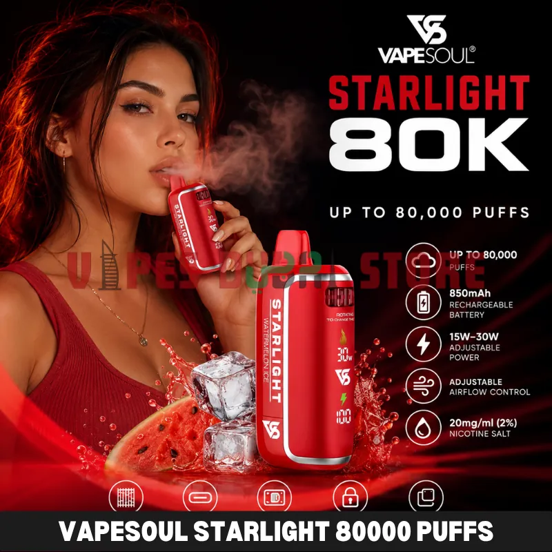 VapeSoul Starlight 80000 Puffs Disposable Vape