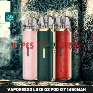 Vaporesso LUXE Q3 Pod Kit 1450mAh battery 20w in the UAE