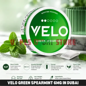 Velo Green Spearmint 6mg in Dubai, Abu Dhabi, UAE