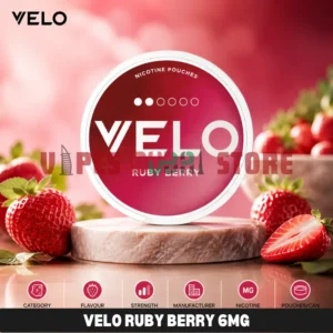 Velo Ruby Berry 6mg