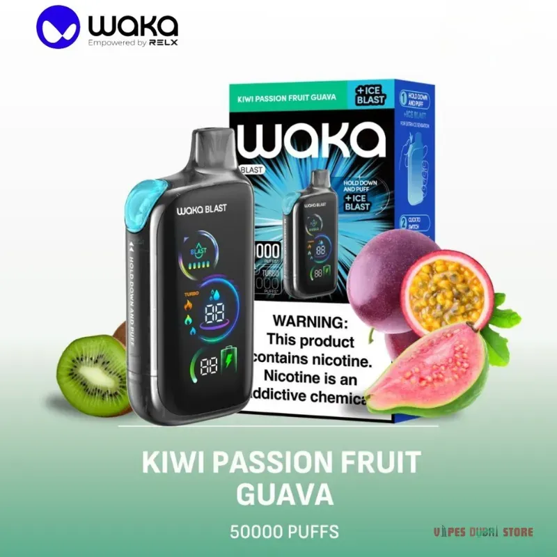 Waka Blast 50000 Puffs Disposable Vape 50mg in the UAE - Image 5