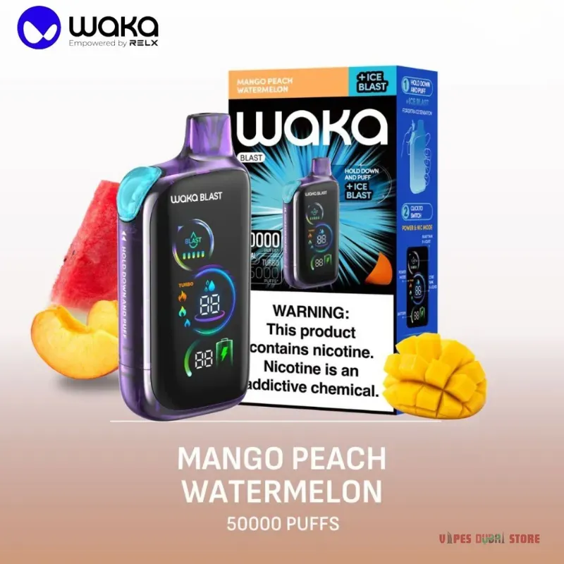 Waka Blast 50000 Puffs Disposable Vape 50mg in the UAE - Image 3