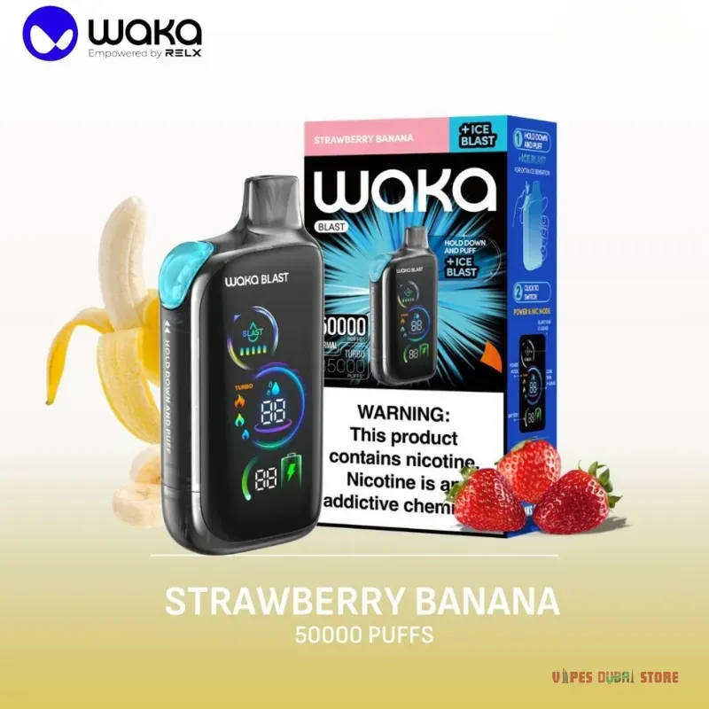 Waka Blast 50000 Puffs Disposable Vape 50mg in the UAE - Image 4