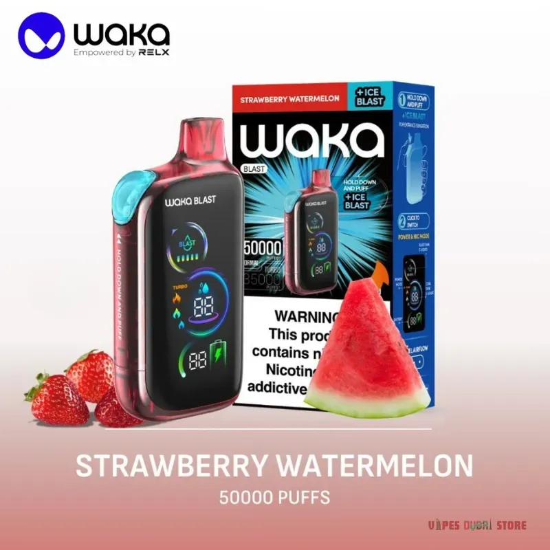 Waka Blast 50000 Puffs Disposable Vape 50mg in the UAE - Image 6