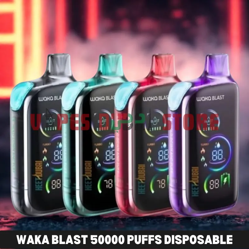 Waka Blast 50000 Puffs Disposable Vape 50mg in the UAE