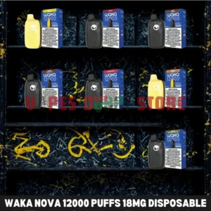 Waka Nova 12000 Puffs 18mg Disposable Vape in the UAE