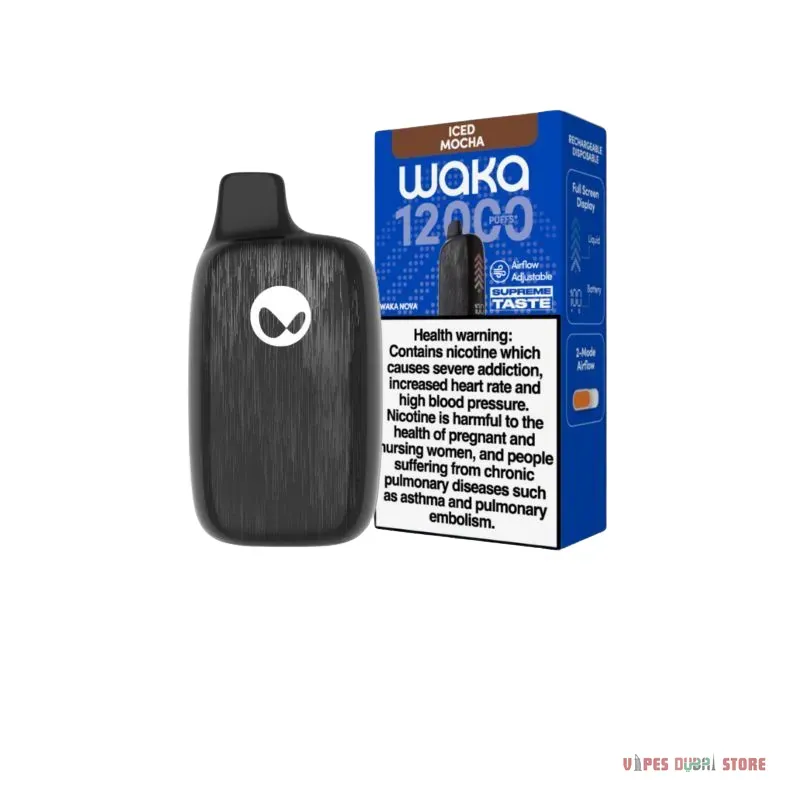 Waka Nova 12000 Puffs 18mg Disposable Vape in the UAE - Image 5