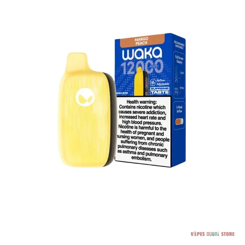 Waka Nova 12000 Puffs 18mg Disposable Vape in the UAE - Image 7