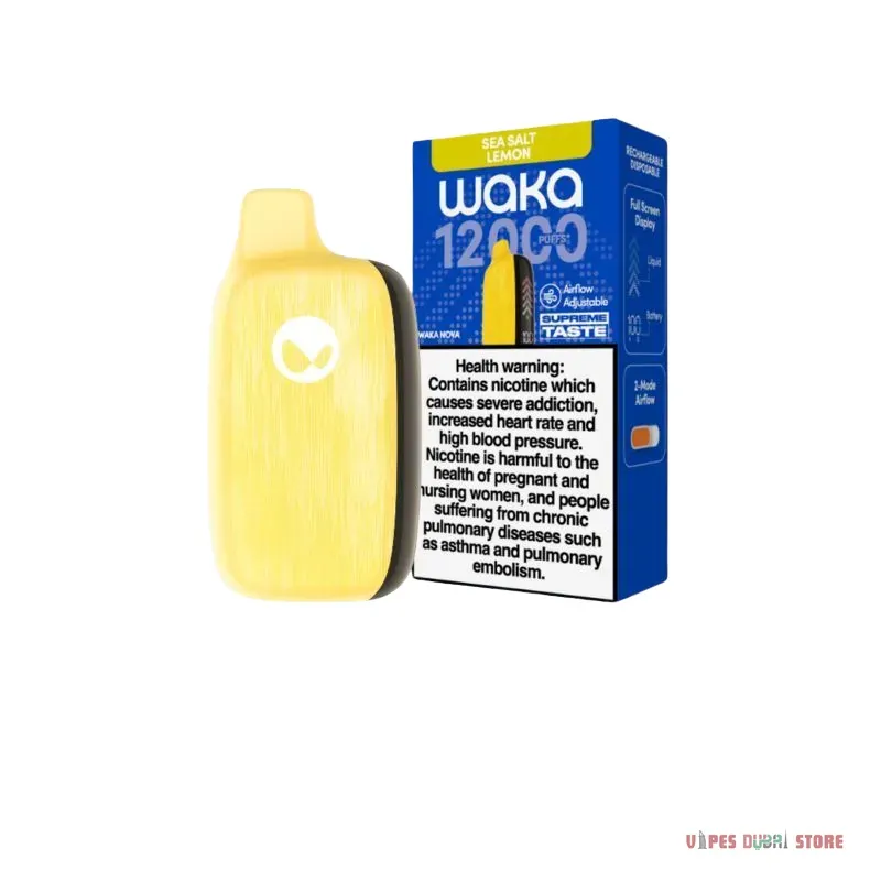 Waka Nova 12000 Puffs 18mg Disposable Vape in the UAE - Image 4