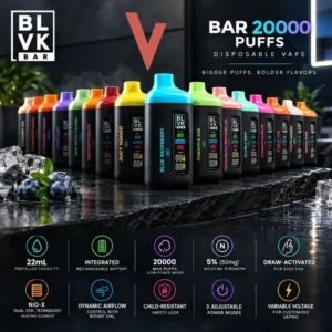 BLVK Bar 20000 Puffs Disposable Vape