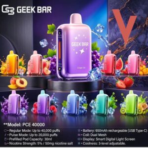 Geek Bar PCE 40000 Puffs Disposable Vape