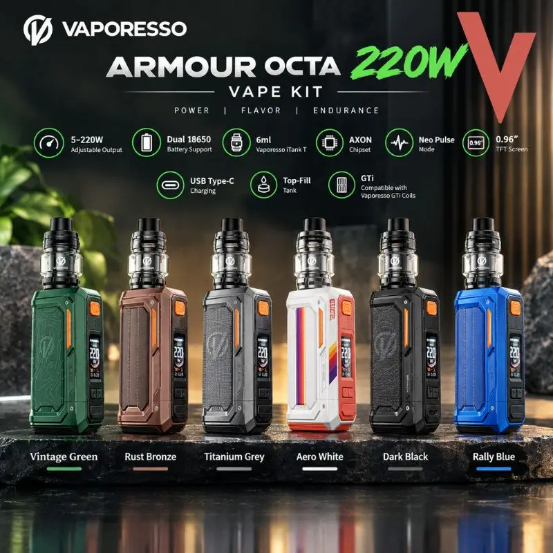 Vaporesso Armour Octa 220W Vape Kit